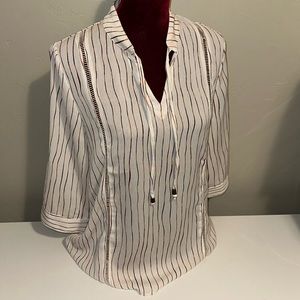 Simply Noelle Textured Blouse EUC